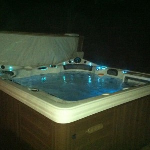 Hot tub time with the female! :D:D
