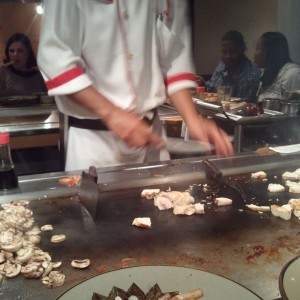 At benihana
