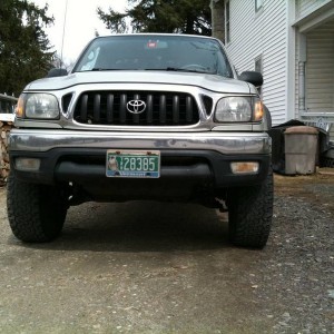 With 1.25" Spidertrax spacers installed