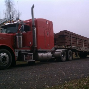 Loaded up part of our new shop. Time to hit the road.