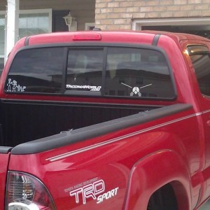Tacoma world sticker