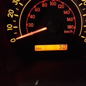 I like seeing these low miles