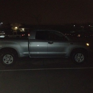 Parked as far as I can from Church and the crazy twice a year church goers