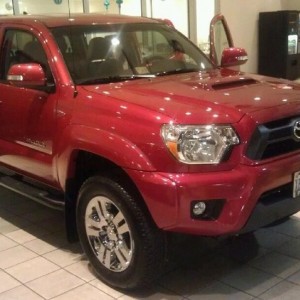 Picking up the new truck!