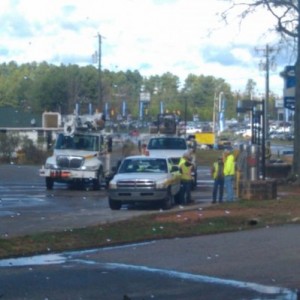 They've been leaning around for about 45 minutes. I need a job there