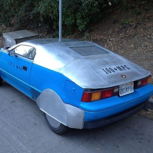 Saw this sweet car yesterday. 65-135 MPG!