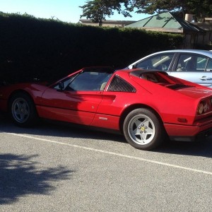 I want, this was parked next to us after we came out from lunch.