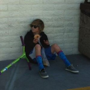 If I had a son who dressed like this he would be grounded and the wife&#039