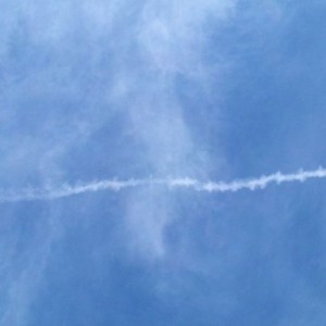 Aurora contrail? CONSPIRACY
