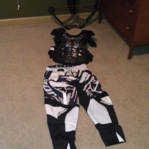 Whoo hooo new ridin gear came today. Christmas money well spent