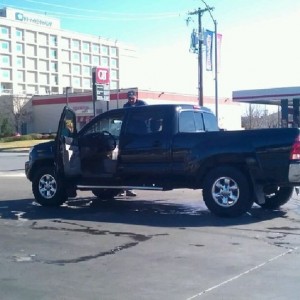 Long over due! Now to take her home and wax her myself. All prettied up for