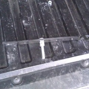 Side view of  PS Mounting Bracket