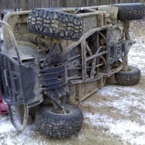 Ok me and a friend flipped this at 10 MPH when the back started to slide ou