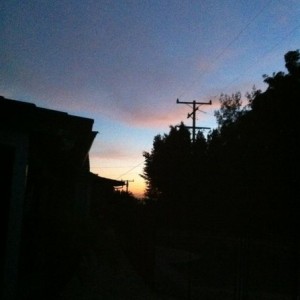 Last sunset of 2011