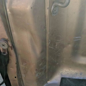 Painted spot (completed rust repair)