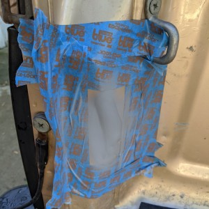 Repainting rust