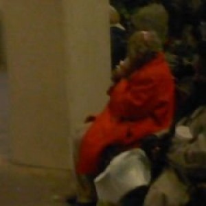 Happy new year!!!And someone tell this lady that it is 32 degrees outside a