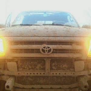 Muddy headlights :D