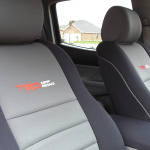 Seat covers by WET Okely