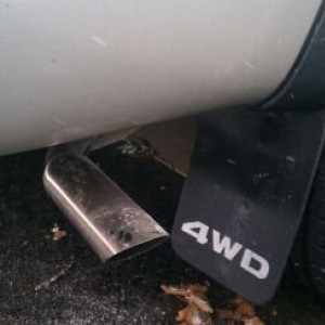 new magnaflow muffler and tip