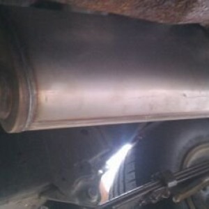 new magnaflow muffler and tip