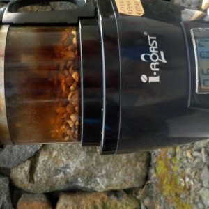 Micro roasting some kona coffee. Secret blend, brah.