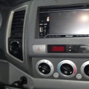 New Double-din and painted trim