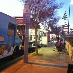 Dinner time on the blvd