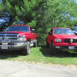 My 98 Ram and 03 Taco