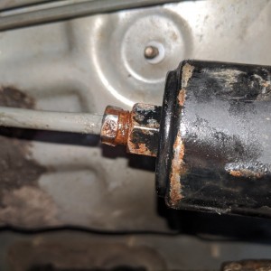 Old fuel filter