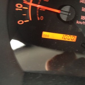 First thousand miles :)