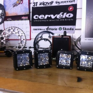 Took em off the truck as to not get them jacked at supercross!