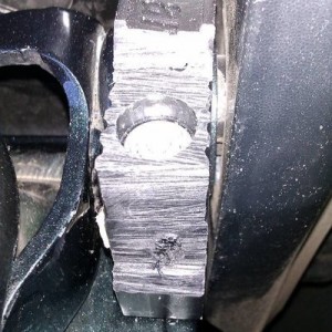 Mod to McGard Tailgate lock to fit Tacoma