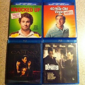Slowly converting my DVD's to Blu-Ray...Picked these up for only $5 at