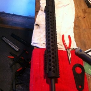 Troy trx ff tube installed