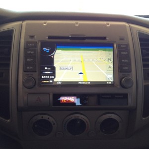 Factory Style Navigation System for Tacoma