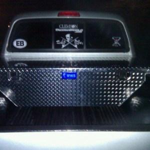 Got the truck all fixed up and my uws box put on :yay: