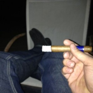 Nothing like enjoying nice cool Friday night on the porch smokin a cigar.