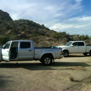 Rock climbing at Vasquez
