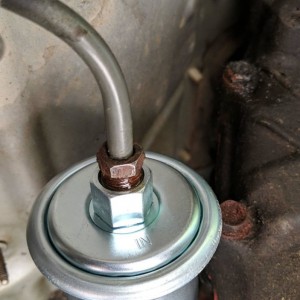 Fuel filter (after repair)