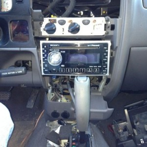 Putting in my new scion radio