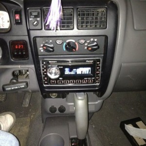 Scion radio installed