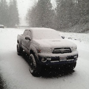 SNOW!!!! :)