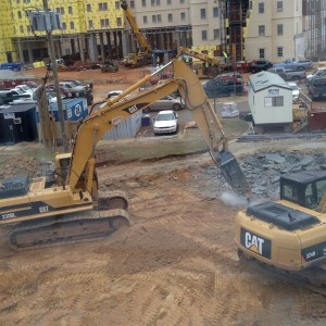 They have been running that huge jackhammer all day right infront of my dor