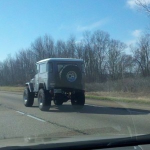 Landcruiser in Arkansas. Sweet!