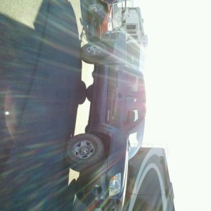 Thought the lighting was cool. Towing a buggy back from AZ