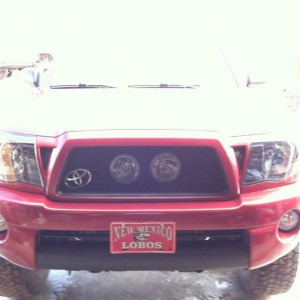 Painted the front bumper