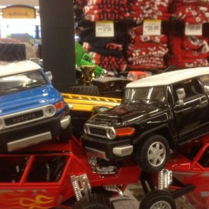 At the local walgreens to bad they dont have n e tacomas