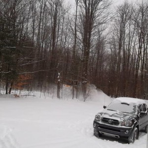 2 Wheel Drive in the Snow