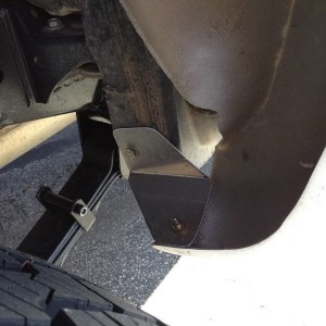 Rear Fiberglass support